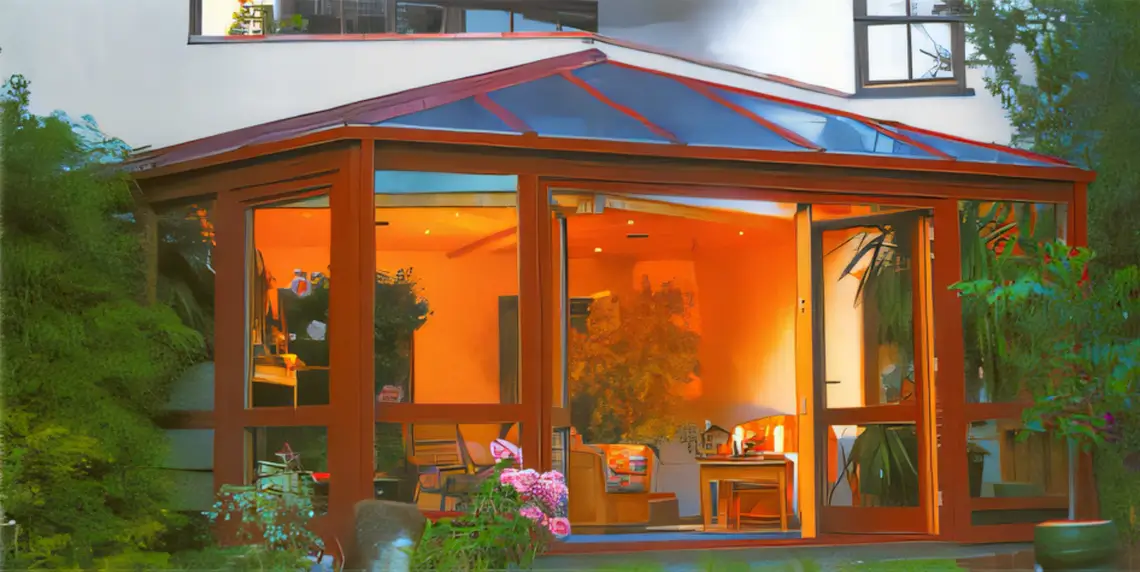 Genießen auch Sie die Abende in einem gemütlichen Wintergarten