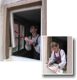 Fenster Renovieren - alten Rahmen entfernen