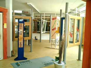 Albinger Ausstellungsraum in der Edisonstraße in Augsburg