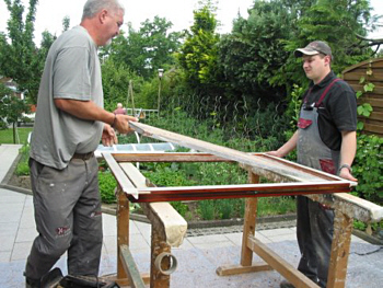 Scheibenwechsel beim Fenster