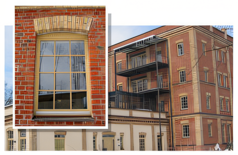 Holz-Alu-Fenster mit Dreifachverglasung