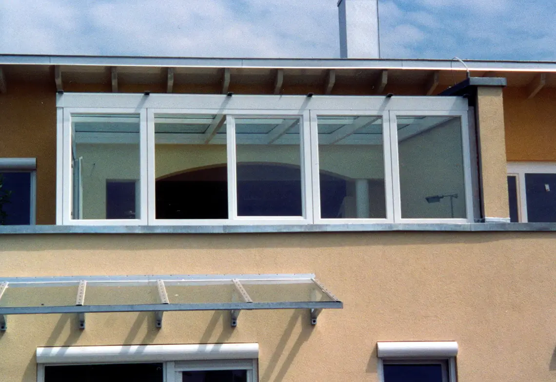 Aus einem Balkon wurde ein Wintergarten